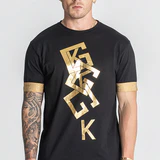 Black (Un)Balance Elastic Tee