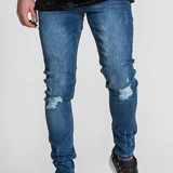 Dark Blue Core Skinny Jeans