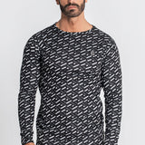 Grey Heartbeat Longsleeve Tee