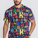 Multicolor Disorder Oversized Tee