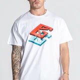 White Echo Tee