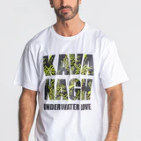 White Reef Oversized Logo Tee