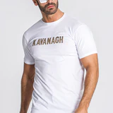 White Sequin Luxe Tee