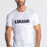 White Sequin Tee