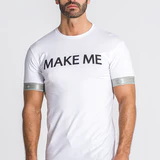 White Wet Elastic Tee